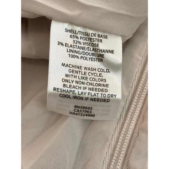 Halogen Lined Back Zip Plaid Pencil Skirt Sz 6 in Black Multi Lillian Check NWT - Picture 7 of 7